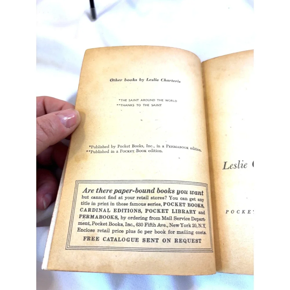 Senor Saint by Leslie‎ Charteris - Vintage book